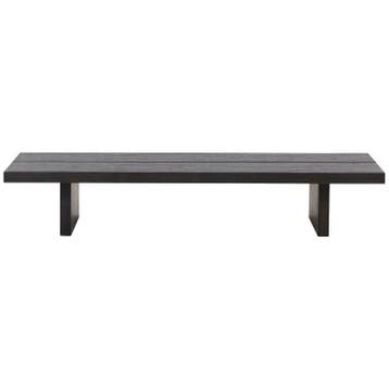 De Rebellenclub Sebu Salontafel - 140 X 60 Cm - Bruin, Huis en Inrichting, Tafels | Salontafels, 100 tot 150 cm, Zo goed als nieuw