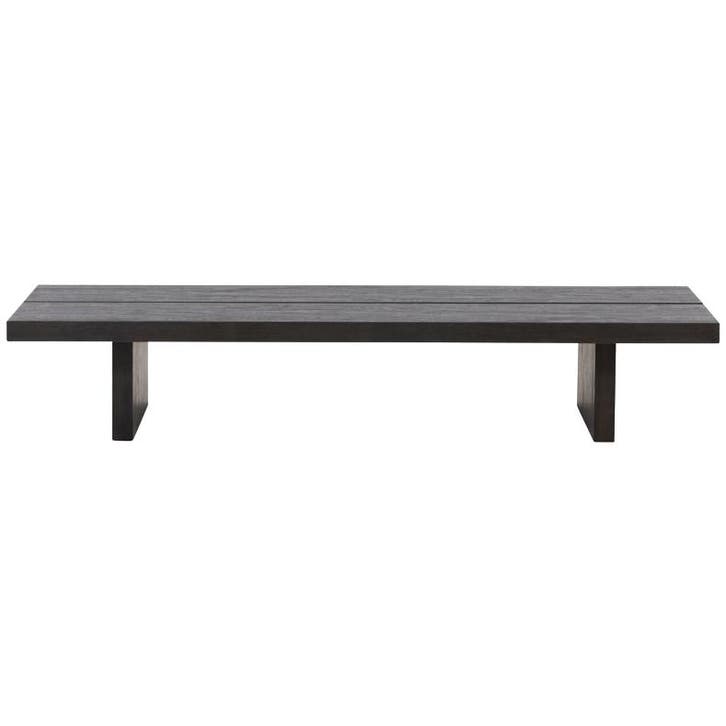De Rebellenclub Sebu Salontafel - 140 X 60 Cm - Bruin, Huis en Inrichting, Tafels | Salontafels, 100 tot 150 cm, Zo goed als nieuw