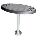 Ovale Boottafel Set 46x76cm Zwart Inclusief Foam Inleg Antra, Ophalen of Verzenden, Nieuw