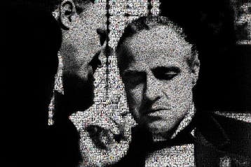 Crypto Marlon Brando - Le Parrain - Format XL 50x75 - Marlon, Nieuw