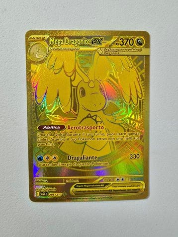 Pokémon - 1 Card - Dragonite 295/217 Foil, Full art, Secret, Nieuw