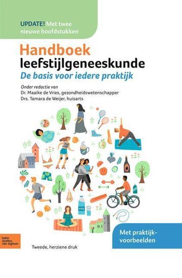 Handboek leefstijlgeneeskunde 9789036827607, Zo goed als nieuw