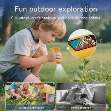 Draagbare Digitale Kinder Microscoop 1000x Zoom met 2.0" IPS, Verzenden, Nieuw