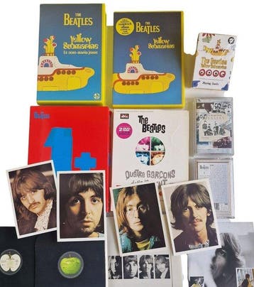Beatles - Various Box Sets of CDs DVDs VHS + cassettes +, Nieuw in verpakking
