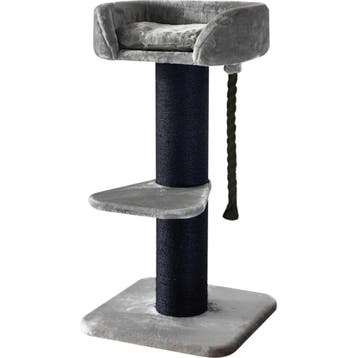 Boony Krabpaal Zyria XXL 120 cm Grijs/Zwart (Krabpalen), Verzenden, Nieuw