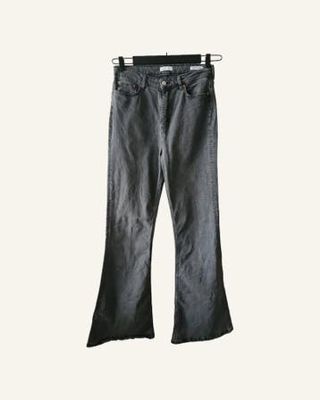 Loavies jeans grijs – maat L – flare model – Tweedehands, Kleding | Dames, Spijkerbroeken en Jeans, Overige jeansmaten, Ophalen of Verzenden