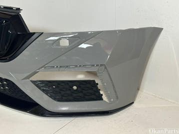 Skoda Octavia IV RS Facelift voorbumper 5E3853677B, Auto-onderdelen, Ophalen, Gebruikt, Voor, Skoda