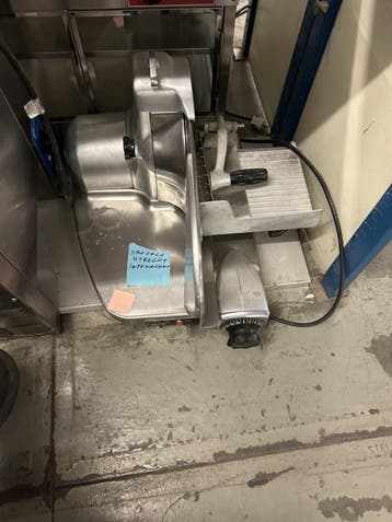 Occasion Berkel snijmachine 834, Ophalen, Gebruikt