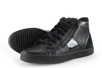 Geox Hoge sneakers in maat 38 Zwart, Geox, Verzenden, Zwart, Sneakers of Gympen