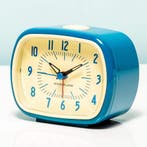 Retro Wekker - Blauw, Witgoed en Apparatuur, Wekkers, Verzenden, Nieuw