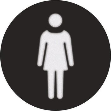 Hager Berker Folie Rond Met Vrouwelijk Symbool Voor LED Lamp, Verzenden, Nieuw, Overige typen