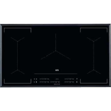 AEG IKE95454XB Zwart Ingebouwd Inductiekookplaat zones899, Ophalen of Verzenden, Nieuw, Inbouw, Energieklasse A of zuiniger