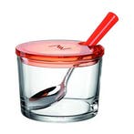 Montana Jampot 10 cm + Lepel Oranje/Glas (Weck en Jampotten), Verzenden, Nieuw