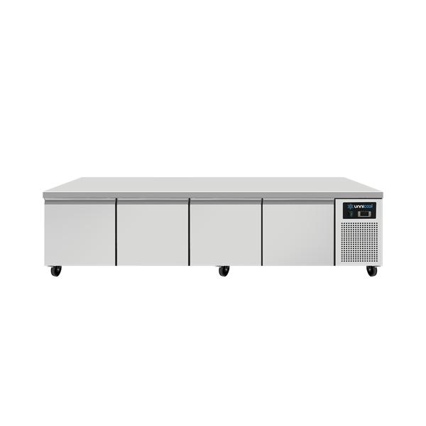 Unnicool Koelwerkbank | Laag Model | 4 Laden 1/1 GN | -2°C/+, Witgoed en Apparatuur, Koelkasten en IJskasten, Ophalen of Verzenden