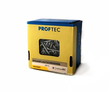 Proftec snelboorschroef / spaanplaatschroef 4.0x50 TX, Verzenden, Nieuw