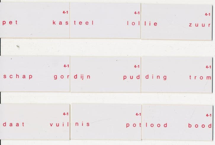 Taaldomino Woord afmaken (4-1), Boeken, Schoolboeken, Nieuw, Verzenden