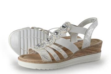 Easy Street Sandalen in maat 39 Wit, Verzenden, Wit, Easy Street, Sandalen of Muiltjes