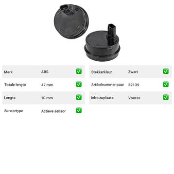 ABS-sensor Achteras Toyota bB I 1.5 (2000-2005), Verzenden, Nieuw, Toyota