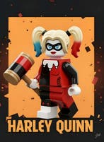 JZL - [BRICK LEGENDS] “Harley Quinn – Chaos Doll” [XL, Nieuw