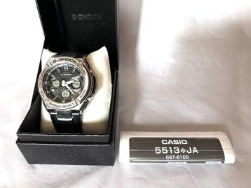 Casio - CASIO G-SHOCK G-STEEL GST-W110 Tough Solar Radio, Nieuw