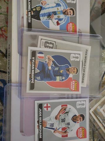 2026 Panini World Cup Stickers Lionel Messi, Jude, Nieuw