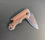 Aletai meteoriet Meteorietijzeren zakmes met blauwe