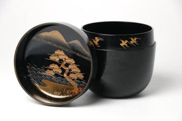 Fujiwara Shoji - Theekistje / doosje - Lak (Urushi) -, Antiek en Kunst