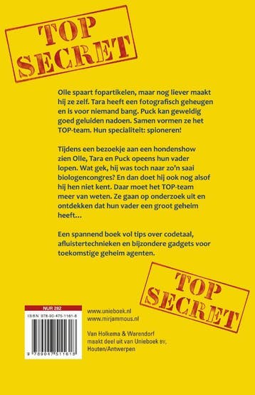 Operatie hondendief / Top secret 9789047511618 Mirjam Mous, Verzenden, Gelezen, Mirjam Mous