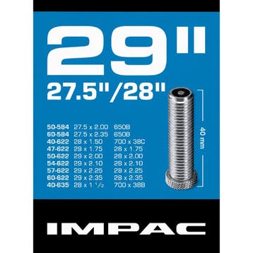 Impac Binnenband 29 inch - Butyl rubber - Schrader ventie..., Ophalen of Verzenden, Nieuw, Band