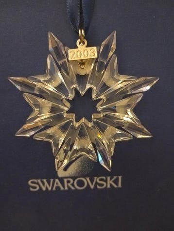 Swarovski - Beeldje - Christmas Ornament - Annual Edition, Antiek en Kunst