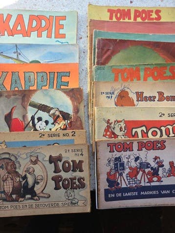 Marten Toonder - Lot met 14 uitgaven - 1945-1949