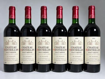 1995 Château Hanteillan - Haut-Médoc Cru Bourgeois - 6, Nieuw