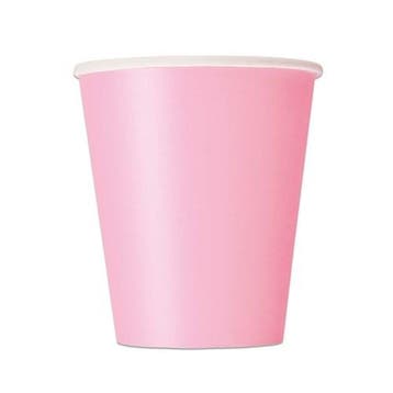 Bekers Lovely Pink 25cl (8st), Ophalen of Verzenden, Nieuw