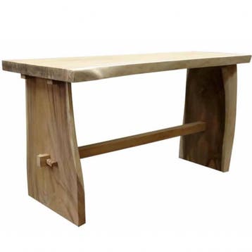 Boomstam bartafel 220x70xH110 cm – bladdikte 8 cm, Ophalen of Verzenden, Nieuw