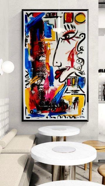 Luc Mora - Miss Abstract piercing - XXL, Antiek en Kunst