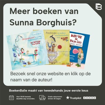 Scheetjesles / De bende van vier - Sunna Borghuis, Verzenden, Zo goed als nieuw, Sunna Borghuis