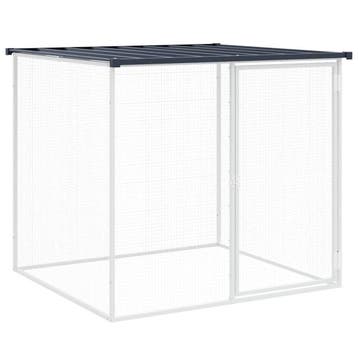 Kippenren Staal 103x98cm | Retourdeal | Laatste Stuk!, Dieren en Toebehoren, Ophalen of Verzenden, Zo goed als nieuw, Kippenhok of Kippenren