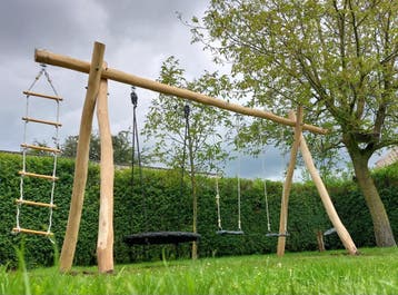 ROBINIA SCHOMMEL 1 tot 5 persoons Afhalen of laten plaatsen, Ophalen of Verzenden, Nieuw, Schommel, Aanbouwonderdeel