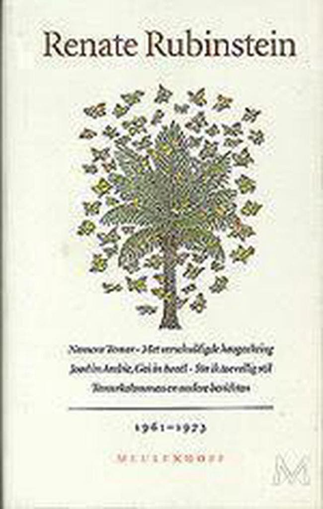 Renate Rubinstein - R. Rubinstein 9789029037914, Boeken, Literatuur, Gelezen, Verzenden