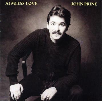 LP gebruikt - John Prine - Aimless Love (UK, 1986), Verzenden, Zo goed als nieuw, Overige formaten