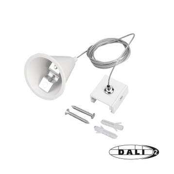 DALI 3-FASE RAIL | PENDELSET | 1.5 METER | WIT, Nieuw