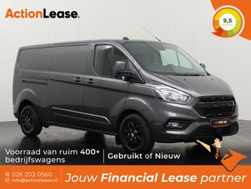 Ford Transit Custom Bestelbus L2 H1 2023 Diesel Automaat, Automaat, Zwart, Wit, Diesel