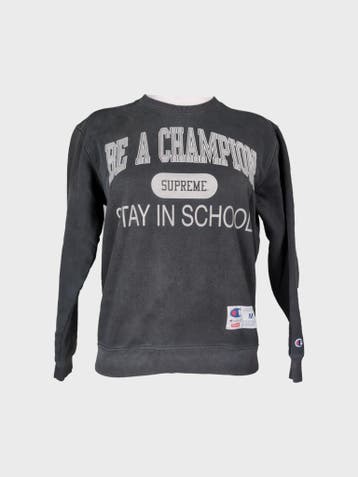 Supreme Sweatshirts Dames maat M Zwart, Kleding | Dames, Zwart, Ophalen of Verzenden, Zo goed als nieuw, Supreme