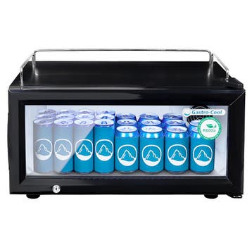 GGM Gastro | GASTRO-COOL | Display koelkast - 25L - 1 glazen, Verzenden, Nieuw