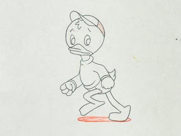 Walt Disney, 1987/90 - Originele animatie-tekening -, Nieuw