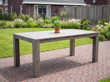 Cancun Rechthoekige Tuintafel 180 cm - Acacia, Verzenden, Nieuw