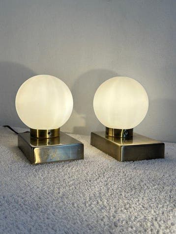 Trui Leuchten - Tafellamp - Ball Lamp - Aluminium, Glas