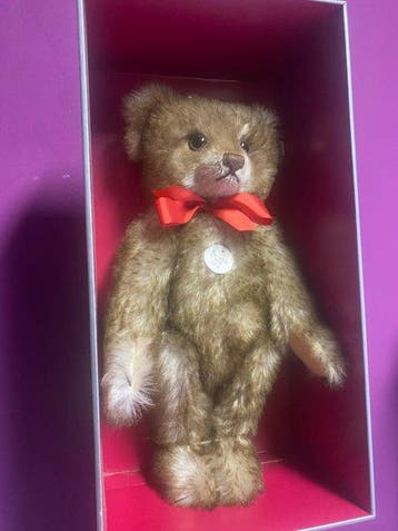 Steiff: teddybeer Happy 1926, 38cm, EAN 407215 - Teddybeer -