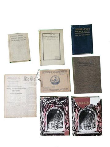 P. H. Ritter - Verzameling boeken omtrent Nederland en de
