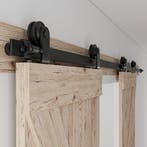 Rail voor schuifdeur 325cm | Koolstofstaal | Laatste Stuk!, Doe-het-zelf en Verbouw, Deuren en Horren, 80 tot 100 cm, Binnendeur